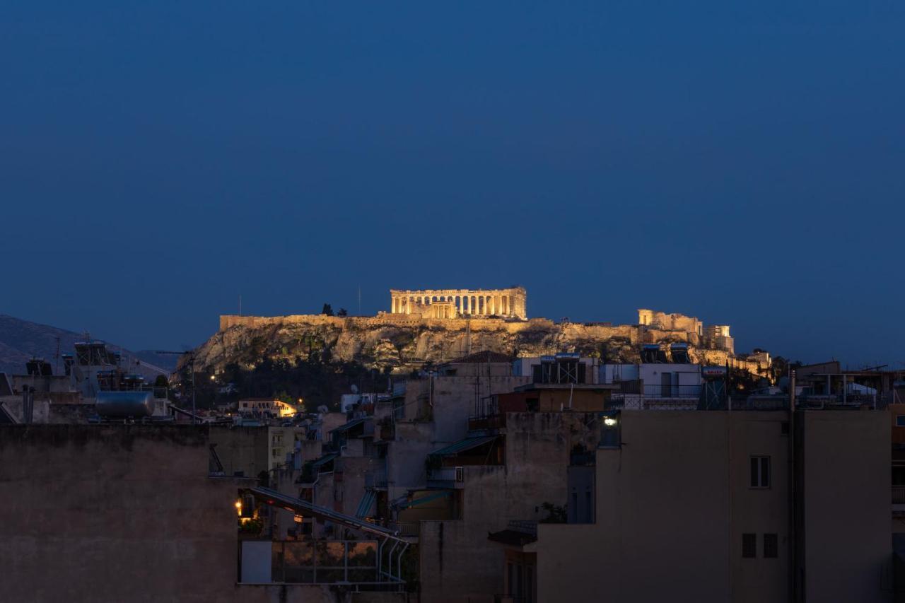 Acropol Studio Loft With Amazing View & Terrace Athen Eksteriør bilde