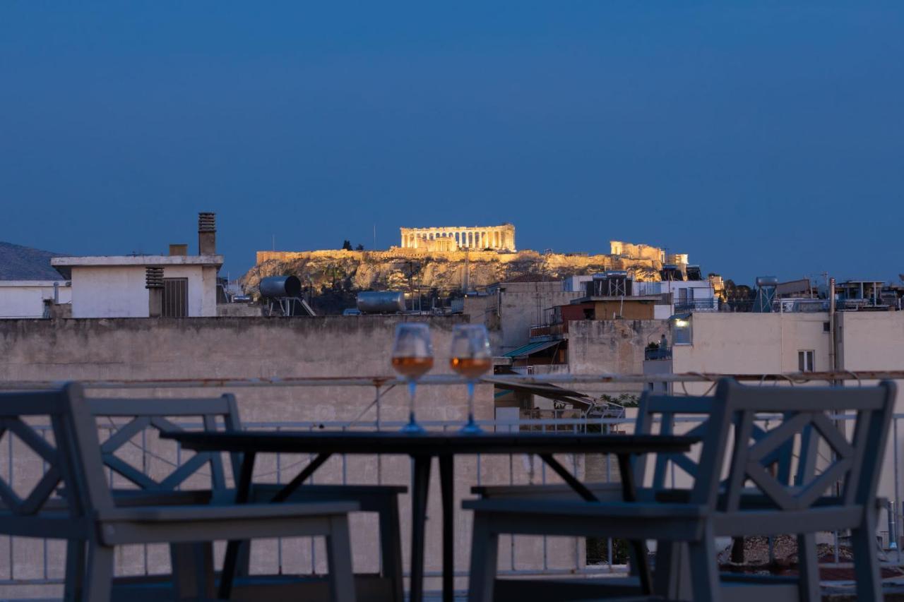 Acropol Studio Loft With Amazing View & Terrace Athen Eksteriør bilde